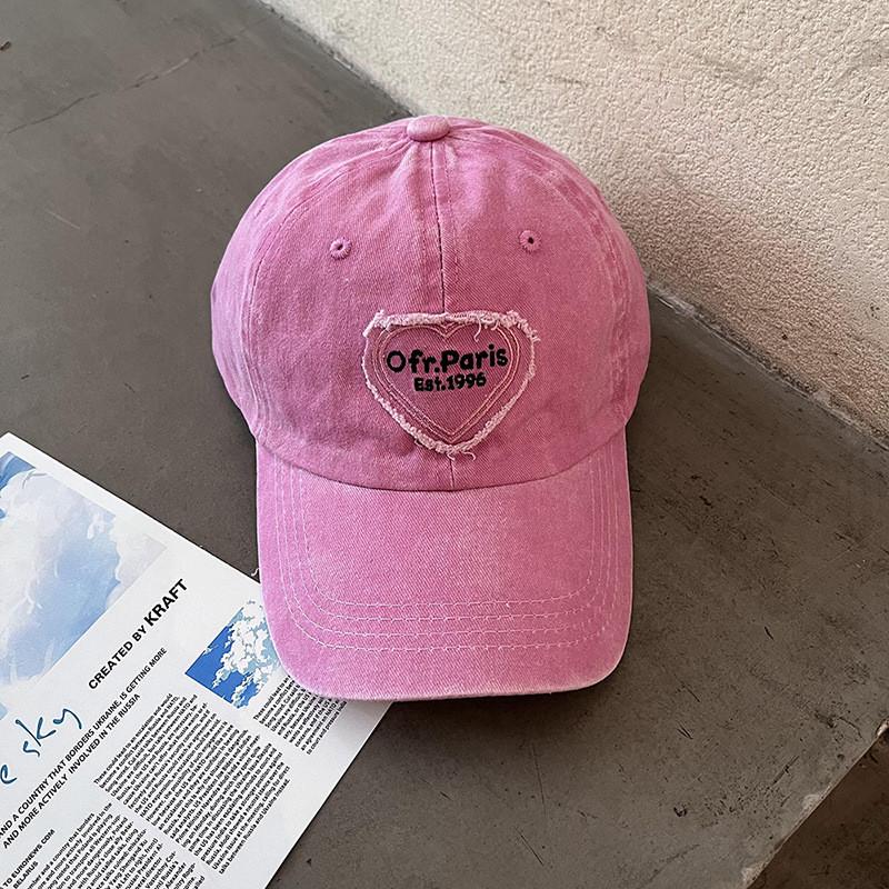Color Letter Solid Ofr Paris Embroidery Baseball Cap Function Men Hat Women