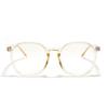 Xunge Large-Frame Glasses 82272 Round Face-Covering Flat Glasses For Women, College Wind Face-Covering Goggles For Men