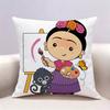 cute Art  FFrida Kahlo Doublesided print Pillow Case Cushion Cover Throw Pillow Case For Car Sofa