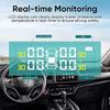 Car Tire Pressure Monitor Systems LCD Display Wireless Solar TPMS Alarm Tire Safety With 4 External Sensors