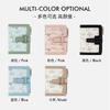 New small wallet women's short 30% off cute printed card bag student 30% off multi-card folding change bag