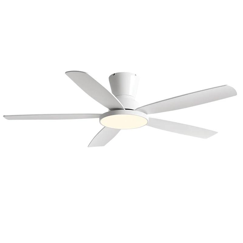 Modern Home 48 Inch Ceiling Fan Light Strong Wind DC Remote Control Ceiling Fan Home Atmosphere Silent Decorative Fan