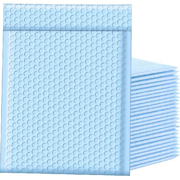 Famagic Bubble Mailers 8.5x12 Inch 25pc Light Pink Shipping Bags, Chic Packaging Bags For Small Business, Colored Padded Mailing Envelopes, Opaque