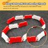 120Pcs RC Car Racing Track Drift Runway, Drift Cars RC Barrier, RC Drifting Race Track Barrier, Drift Field Fence for Remote Control Cars Drifting