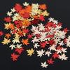 Sequins Fall Leaves Holographic Flakes Manicure Body Sequins Foil Ornaments