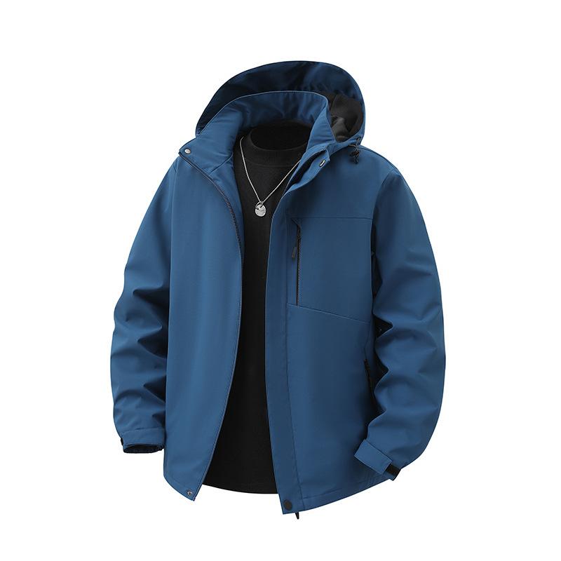 

Spring New Spring Jacket Couple Outfit Men s Jacket Outdoor Handsome American Workwear Hooded Jacket Jacket 4XL