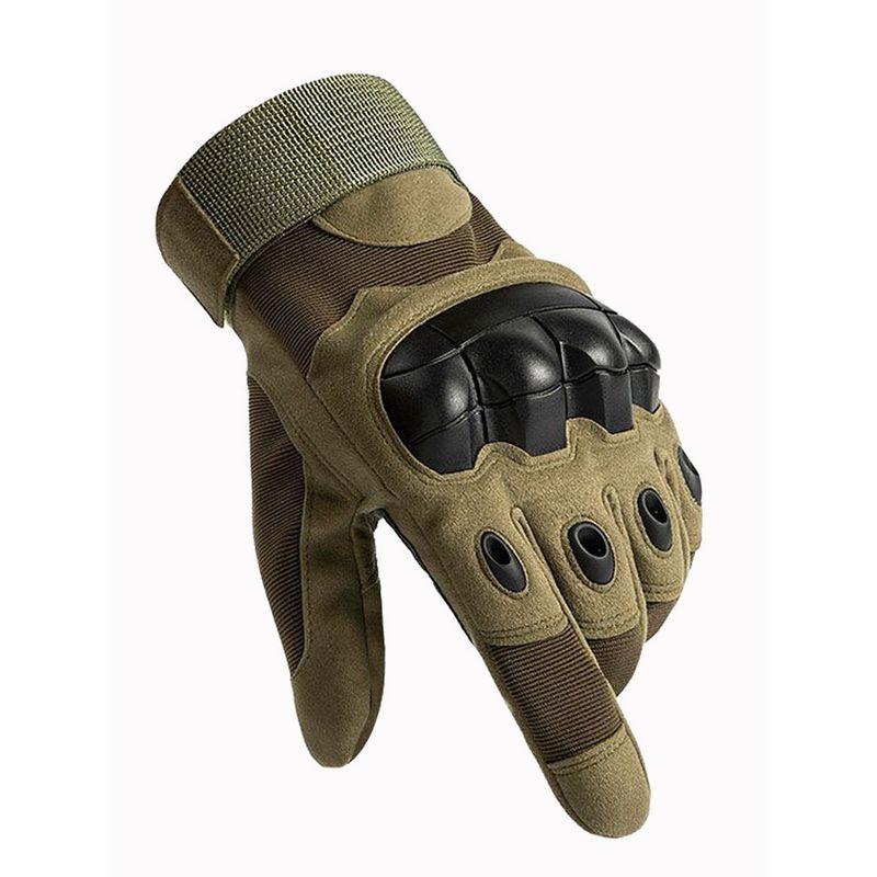 Gloves Men's Long Finger Outdoor Mountaineering Full Finger Wear-Resistant Open Finger Protective Training Riding Motorcycle Half Finger Gloves