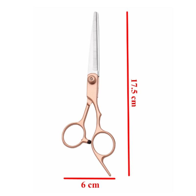 

Профессиональные ножницы для стрижки волос, филировочные ножницы, парикмахерские ножницы для укладки волос, домашние ножницы для укладки волос 17.5cm розового золота