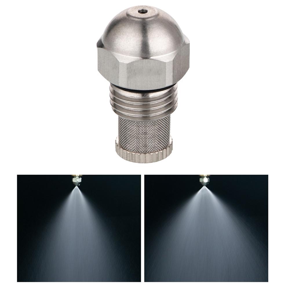 Stainless Steel Mist Nozzle with 14BSPT Thread and 0 3 1 5mm Orifice Diameter Designed for Artificial Fog and Dust Suppression