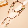 New Bohemian Irregular Multicolor Stone Waist Chain Necklace for Women Versatile Summer Beach Vacation Bikini Body Chain Jewelry