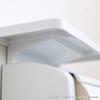 OKA Fill+fit One-Touch Toilet Paper Holder with Shelf, White (Home Convenience Plan Paper Holder)