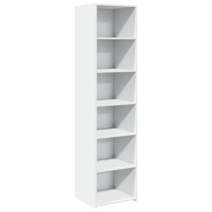 VidaXL Highboard White 45x41x185 Cm Engineered Wood, Buffet, Storage Cabinet, High Cabinet, Cabinet, Cupboard 3281673