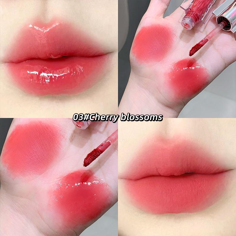 Gege bear Non Stick Long Lasting Lip Glaze Hydrating Water Gloss Mirror Finish Perfect For Summer Pout