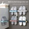 No Punching Bathroom Slipper Shelf Wall Mounted Flip Flop Shelf High Quality Shoe Rack