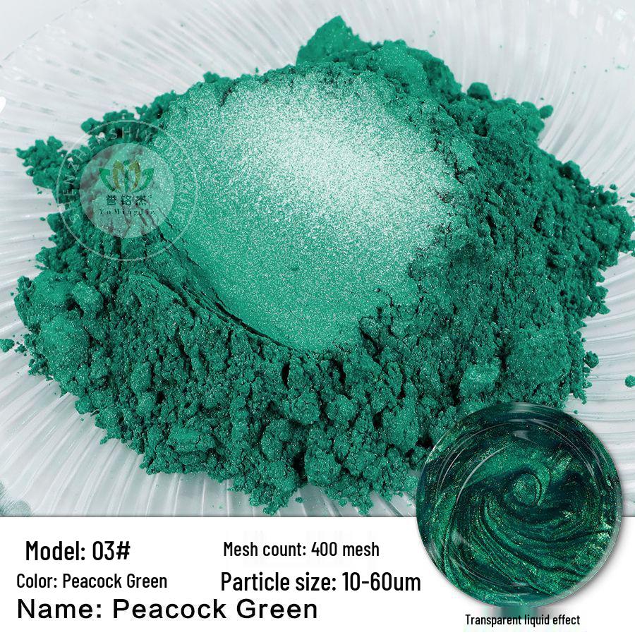 120 Color Chameleon Pearlescent Mica Powder for Epoxy Resin, Paint, and Watercolor