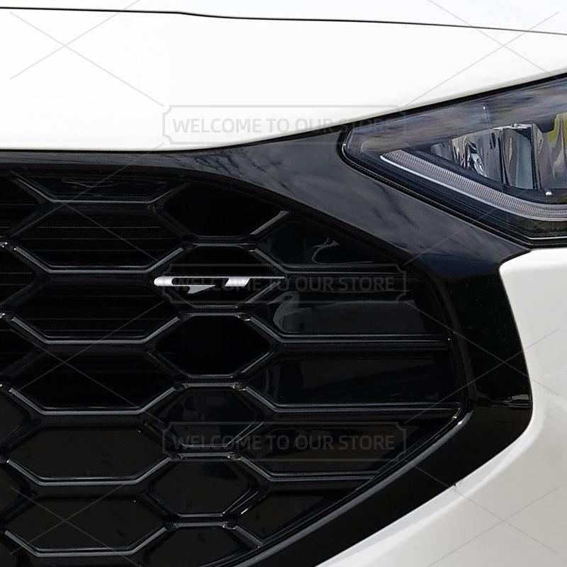 RYQW7 Car 3D Metal GT Body Emblem Grille Badge Decals Auto Tail Sticker For Kia Ceed Stinger Stonic Rio Niro Seltos Sorento K5 K7 K3