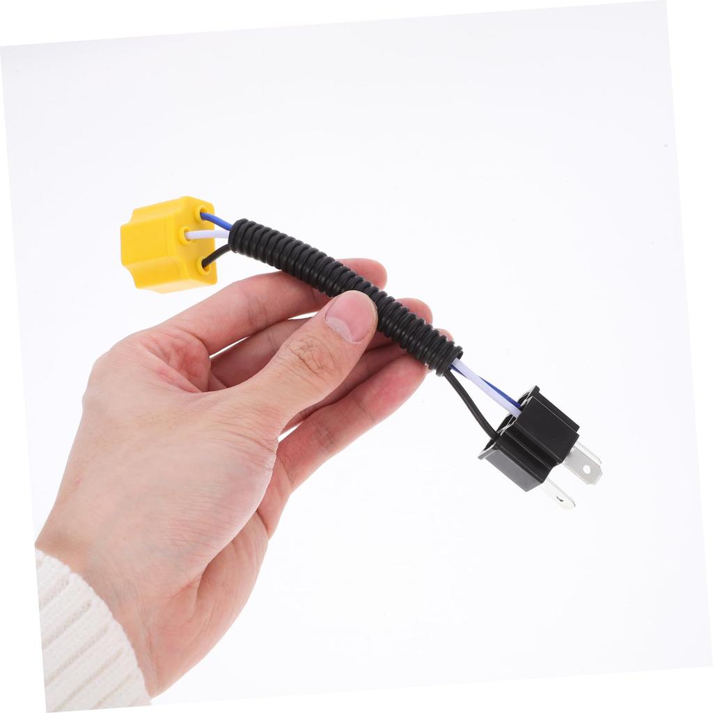 MOLUCKFU Extension Cord Set, H4 Plug, Converter, Cable, H4 Plug, Extension Wire, Wiring Harness, Wire Pickup, Conversion Harness Adapter