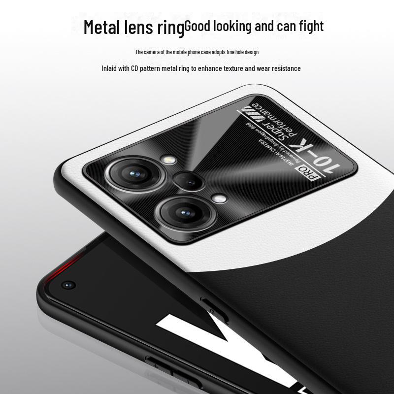 Liquid Leather Case for Oppo K10 Pro, Offers Anti-fall and Anti-fouling Protection In a Single Piece.
