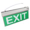 110‑220V Acrylic 3W 12 LEDs Emergency Exit Sign Light Safety Indicator Lamp