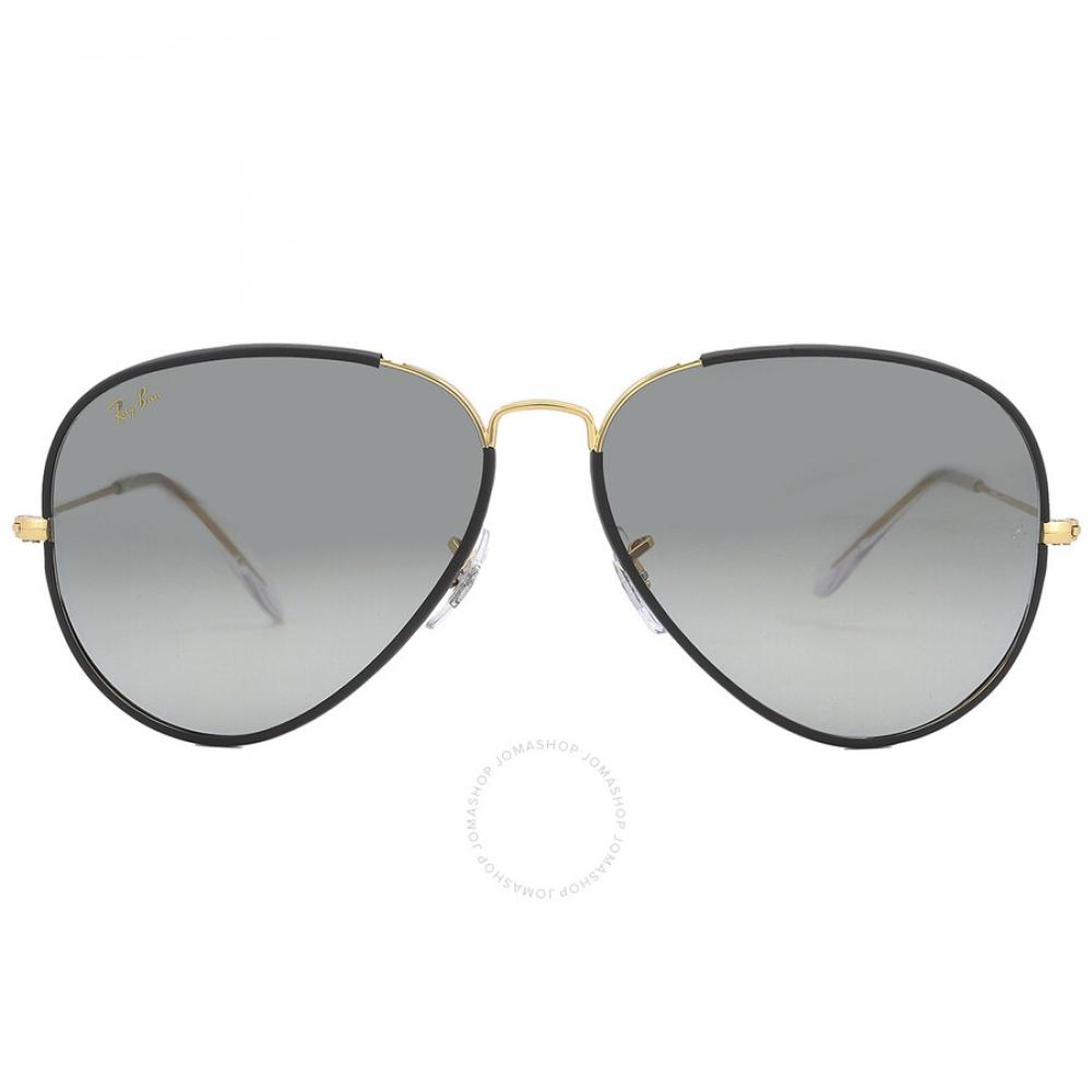 

Серые солнцезащитные очки-авиаторы унисекс Ray Ban с градиентом RB3025JM 919671 62