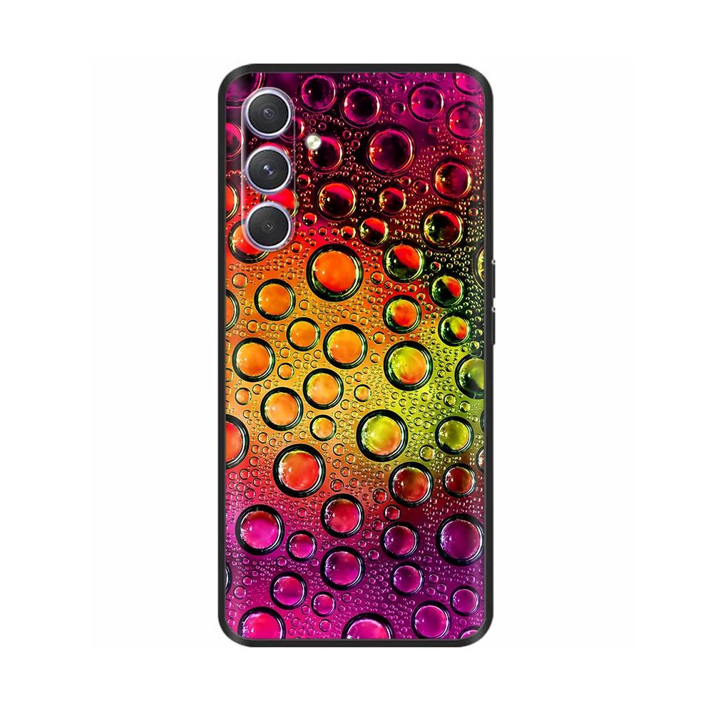 For Samsung Galaxy A34 Case 5G SM-A346B Soft Silicone TPU Phone Case For Samsung A54 5G Back Cover GalaxyA54 A 54 Bumper Para