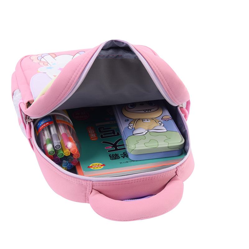 3 till 6 år gammal förskoleväska Regnbåge Tecknad ryggsäck Barnryggsäck