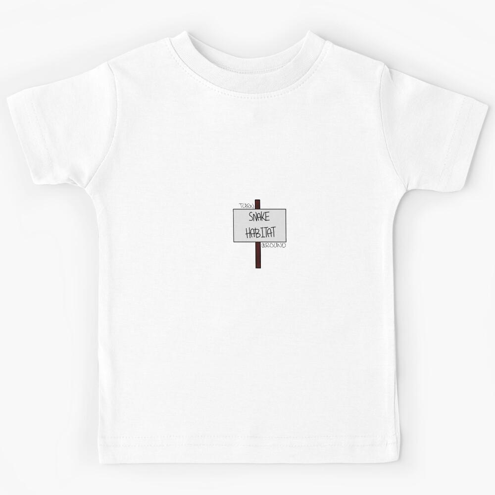 Snake Habitat Turn Around - Iconic Quote by Liam Payne Kids T-Shirt 110