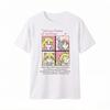 Pretty Girl Version of The Handsome Warrior Print T-shirt Suitable for Both Men and Women for The Summer