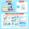 DIY Wind Power Generation Model Wooden Puzzle STEM Technologia Science Experimental Tool Kit Learning Educational Teaching Aids