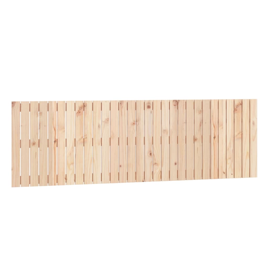 Vidaxl Wezgłowie Łóżka, 185X3X60 Cm, Lite Drewno Sosnowe