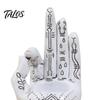 Durable Resin Palm Statue Palmistry Hand Incense Holder, Statue, Decorative Meditation Space Supplies Stick Ancient Mystical Sculpture for Home Table