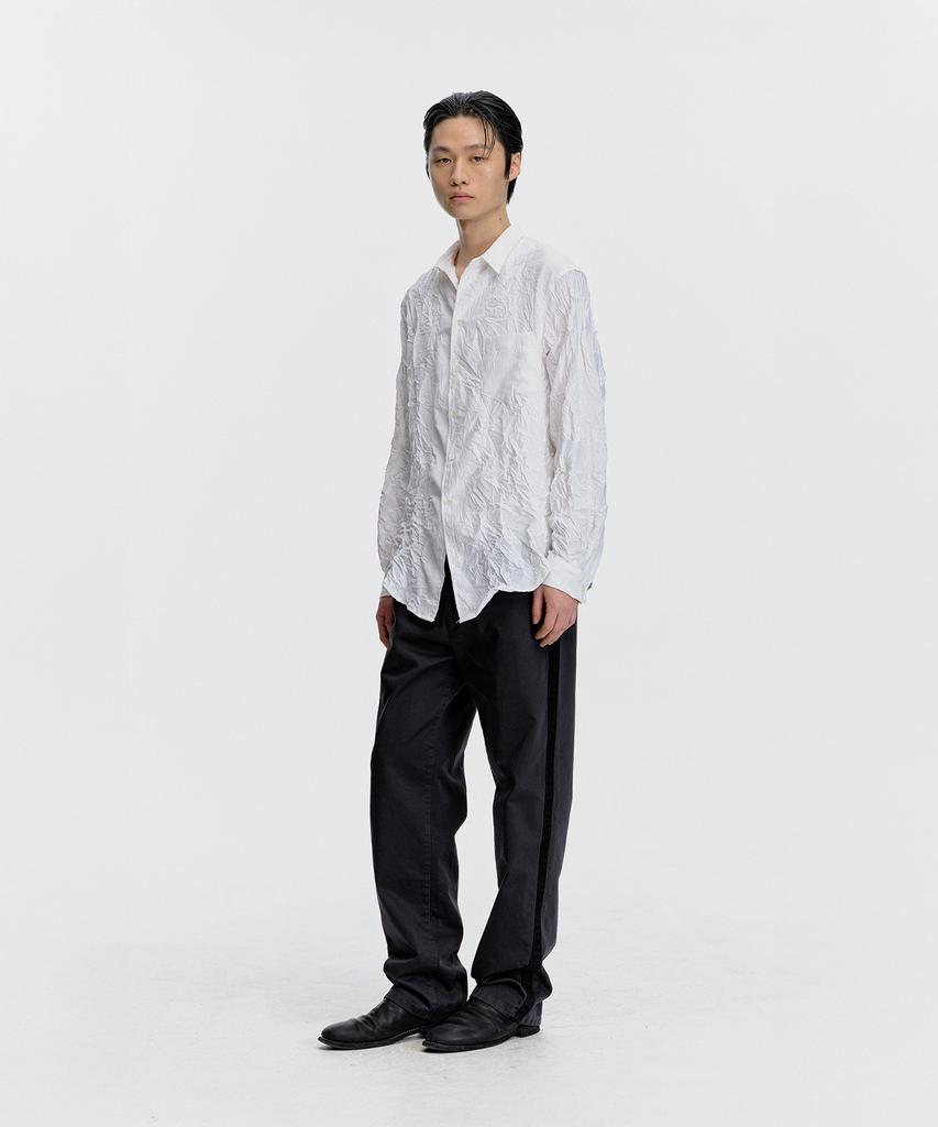 Seopiseuedisyeon Side Line Hook Pants Navy