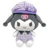Nakajima Corporation Gingham Newsboy Cap, Kuromi, Size M, 188885-23