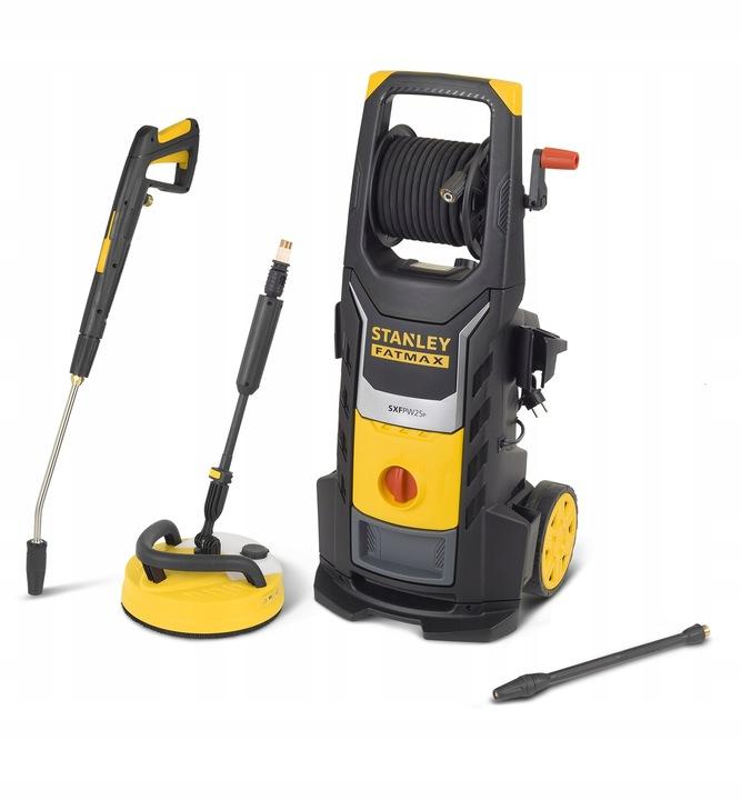 Powerful Stanley Fatmax 2500W Brass Pressure Washer 250 Bar + Patio