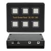 6 Gang Touch Screen Switch Panel ABS Slim Touch Control Panel Waterproof DC 12‑24V for RV Boat Yacht