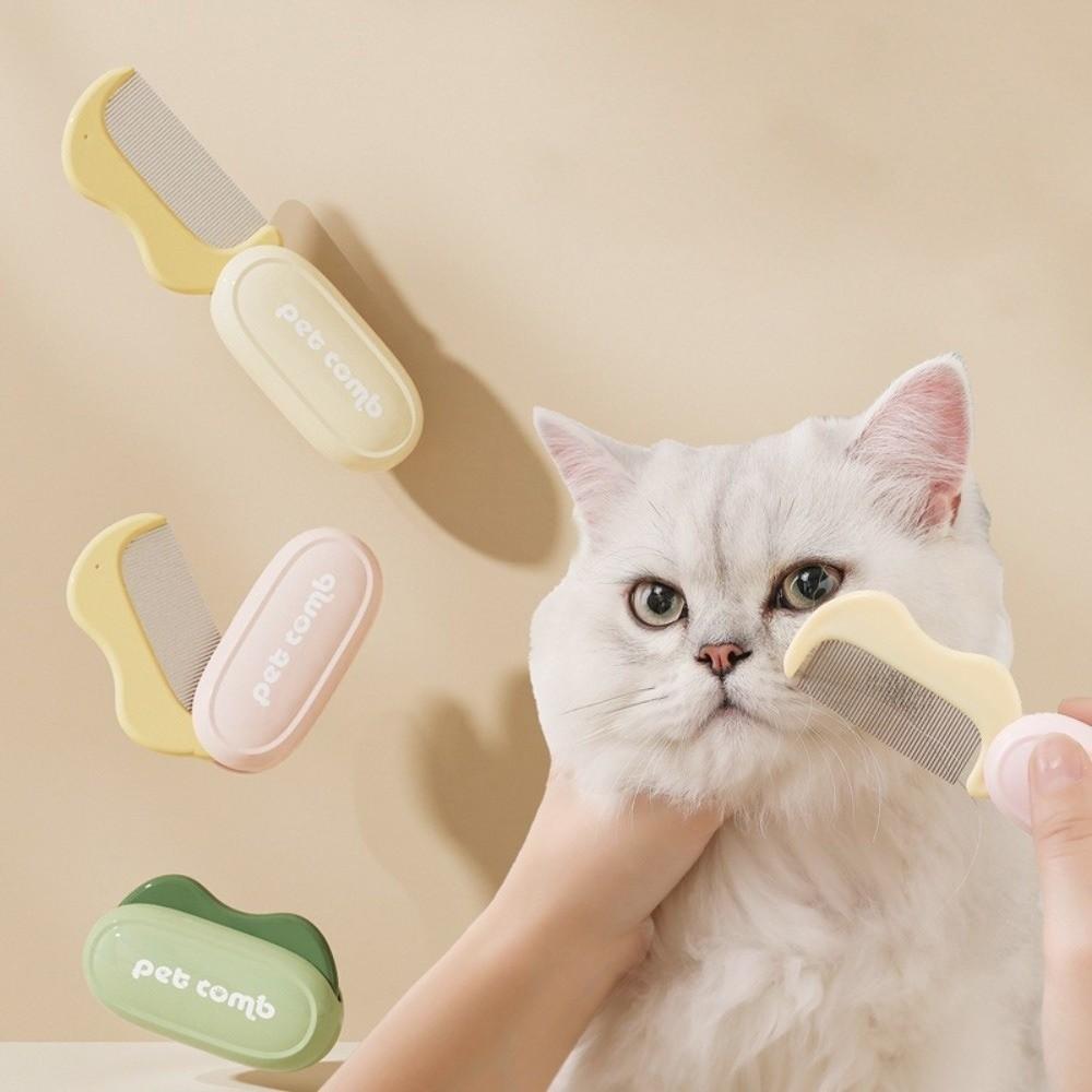 Mini Pet Hair Remover Portable Cat Grooming Massage Brush New Pet Accessories  Dog