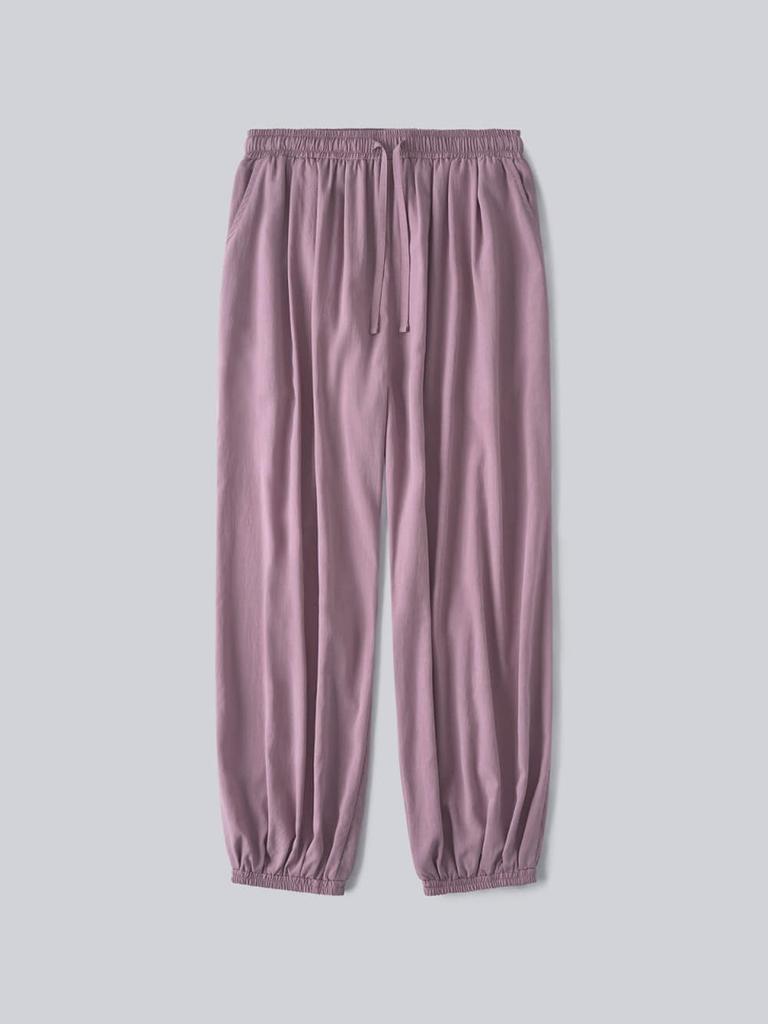 Aenhacheu Fluid Lounge Pants_Purple
