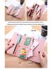 Diamond Pattern PU Leather Women's Wallet - Short Style for Ladies & Students - Aristocratic Design 2024 New
