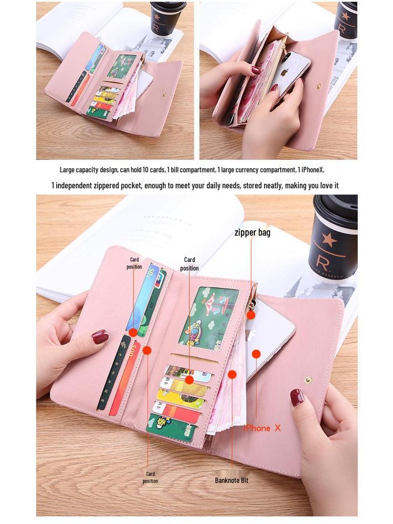 Diamond Pattern PU Leather Women's Wallet - Short Style for Ladies & Students - Aristocratic Design 2024 New