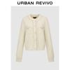 UR Elegant Pearl Button Knitted Cardigan