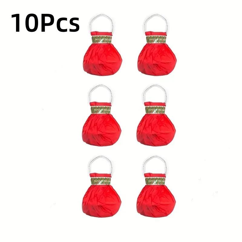 5/10Pcs Party Popper Hand Throw Streamer Confetti Decoration Paper Hand Throw Ribbon for Wedding Celebration Atmosphere Props