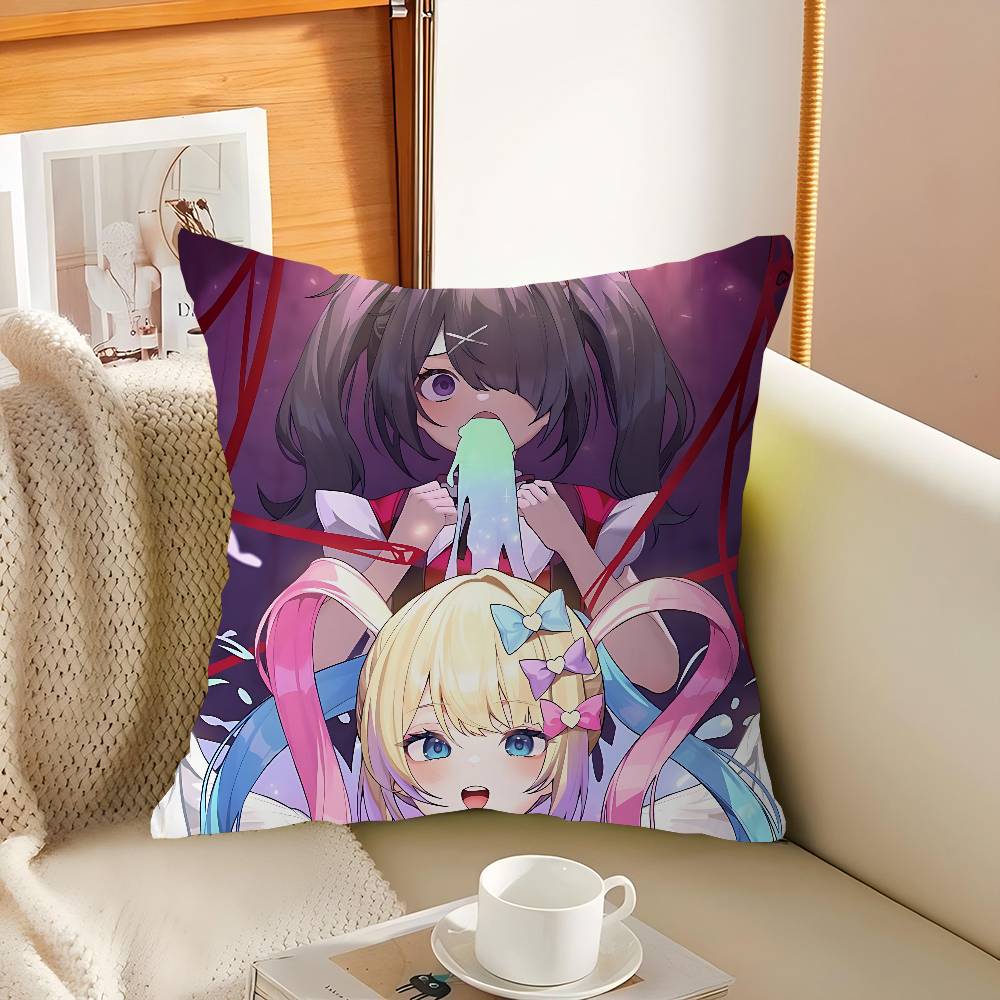 Needy Girl Overdose Game 45*45cm Cushion Cover Pillow Cover Decor Pillowcase Home Pillowcase For Couch Pillow