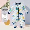 4-Layer Bamboo Cotton Baby Sleeping Bag With Leg Separation Toddler Sleepwear