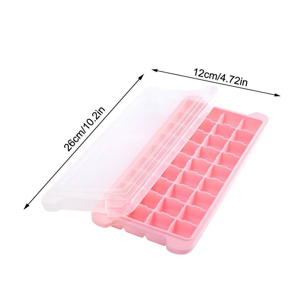36 Grid Silicone Ice Cube Mold Big Square Ice Cube Tray Mold Ice Cube Maker Non-toxic Durable Bar Pub Wine Ice Blocks Maker