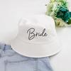 Bride Squad Bucket Hat Beach Pool Summer Wedding Bachelorette Party Girls Weekend Bridal Shower Travel Bridesmaid Proposal Gift