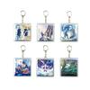 Final Fantasy XIV Music Collection Keychain Vinyl Series Vol. 2 BOX Set (1 BOX = 6 Pieces) 6 Types In Total