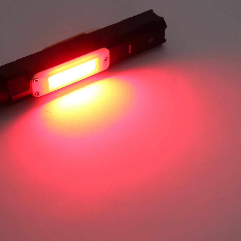 S21 Flashlight USB Rechargeable Portable Head Rotatable Flashlight for Camping Patrolling