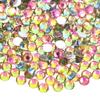 Glitter SS6 SS12 SS16 SS20 Light Rose Flat Back Crystal Stones Applique Non Hotfix Strass Glass Nail Rhinestone for DIY Craft
