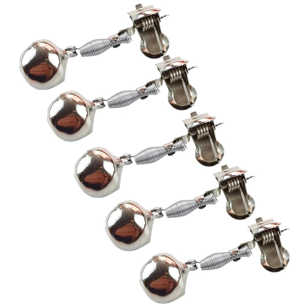 

Металлические сигнальные колокольчики для рыбы, регулируемые сигнальные колокольчики для ночной рыбалки, портативные рыболовные снасти, устойчивые к коррозии, аксессуары для рыбалки