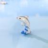 Cartoon Seven Color Dolphin Ocean Series Car Desktop Ornaments DIY Dolphins Micro Landscape  Car